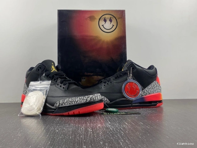 Rio Balvin Air J FN0344-001 x Jordan 3 0910